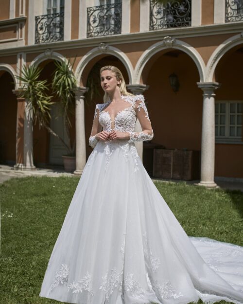 Abiti Sposa_Pizzo e Romantico_4412_VELA SPOSA